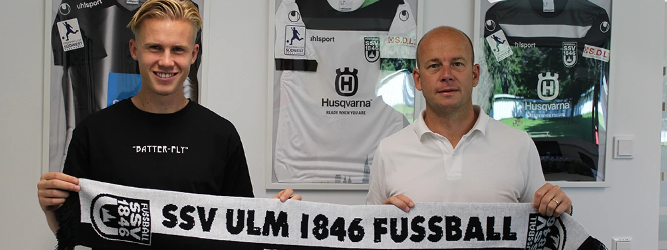 Der SSV Ulm 1846 Fussball hat Nicolas Wähling vom SSV Jahn Regensburg verpflichtet und bis 2023 an sich gebunden. Der Vertrag enthält außerdem eine Option zur Verlängerung um ein weiteres Jahr. — © SSV Ulm 1846 Fussball 