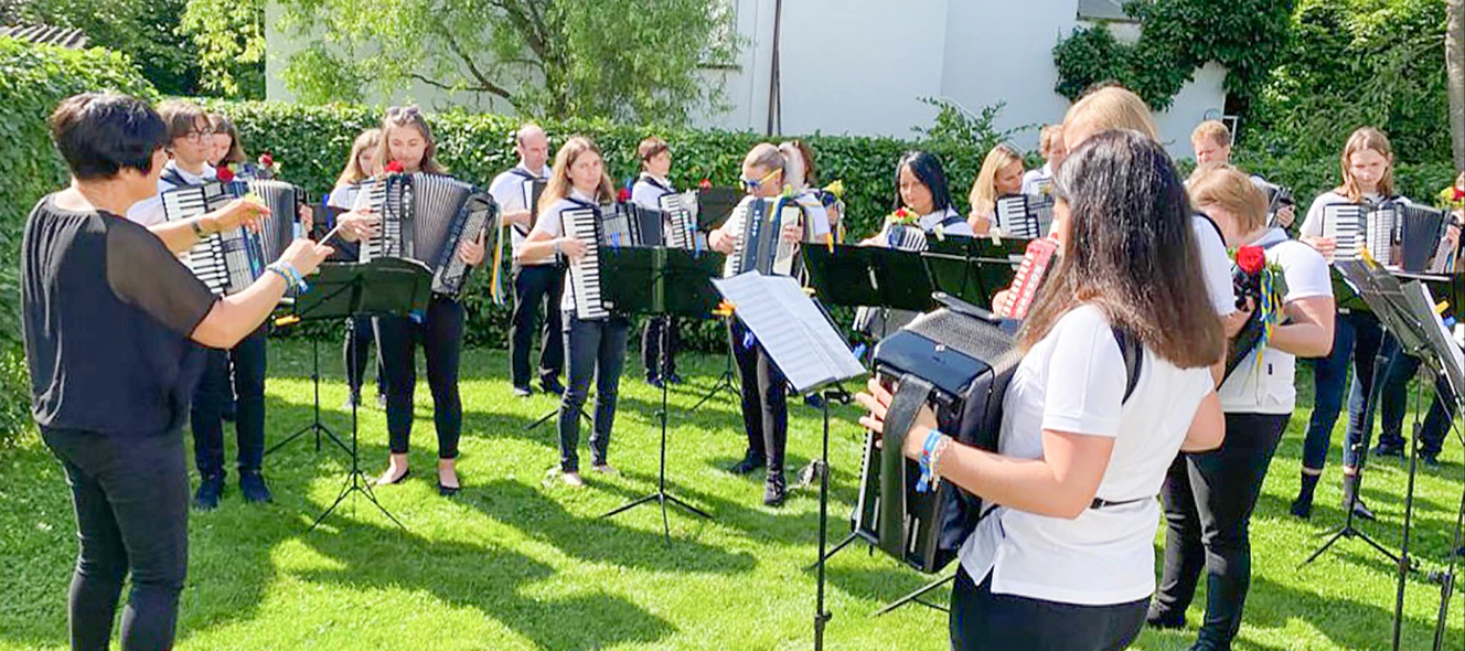 Biberacher Harmonikaorchester — © Barbara Schneider-Monsees