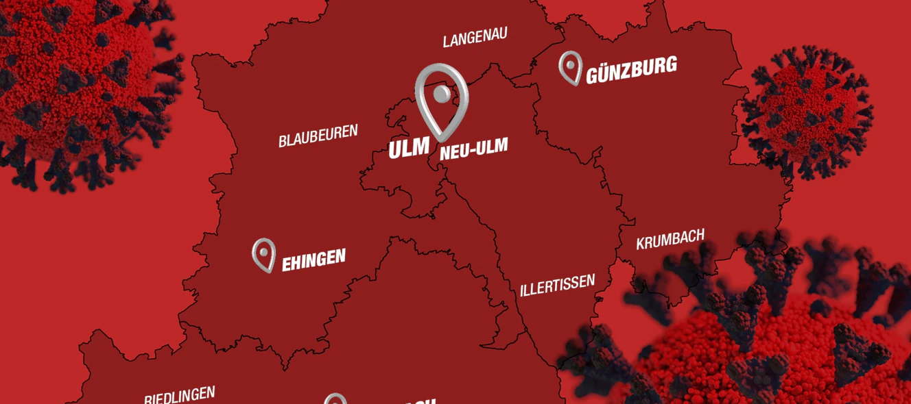 Corona-Landkreise-Karte