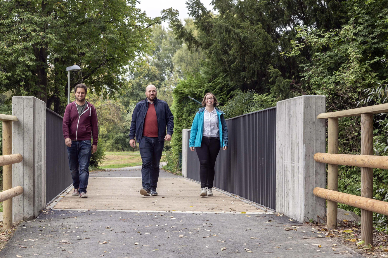 Brücke, Menschen — © Stadt Ulm