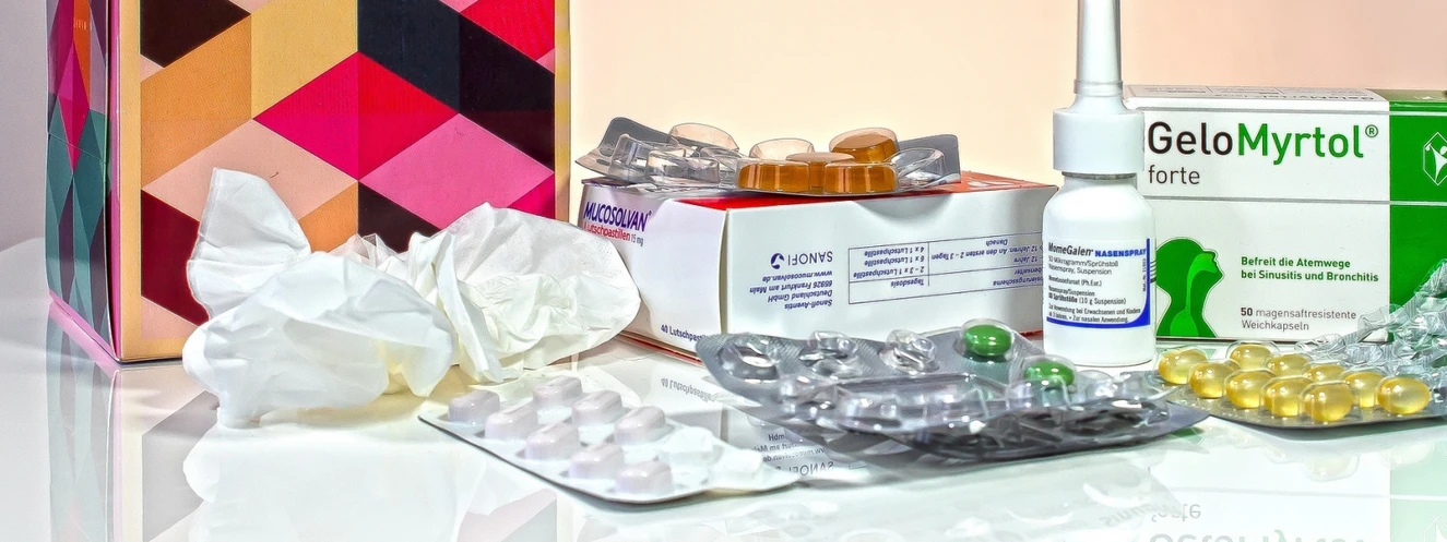 Medikamente gegen Erkältung und Grippe