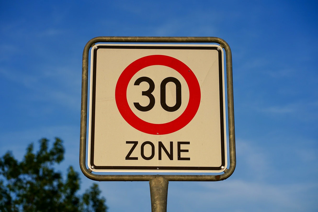 Zone 30, 30er Zone, 30er Zone, Schild