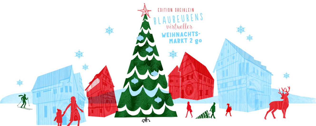 Blaubeurens virtueller Weihnachtsmarkt 2 go — © edition dreiklein