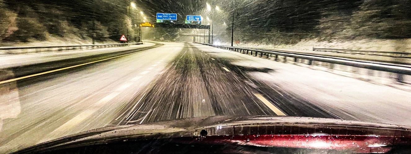 schnee, fahren, winter, auto, winterdienst, salz