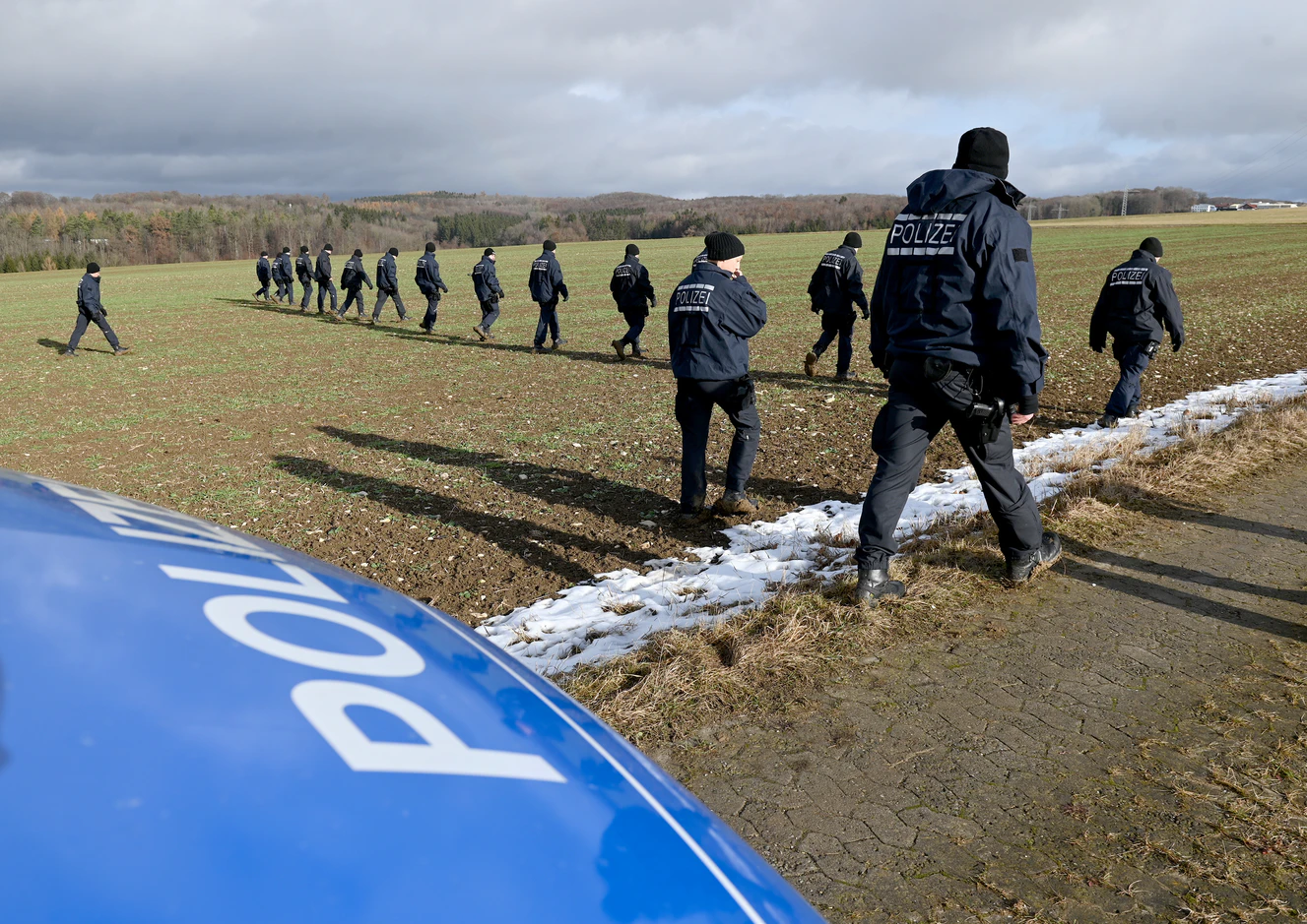 Polizeisuche Amstetten — © Thomas Heckmann