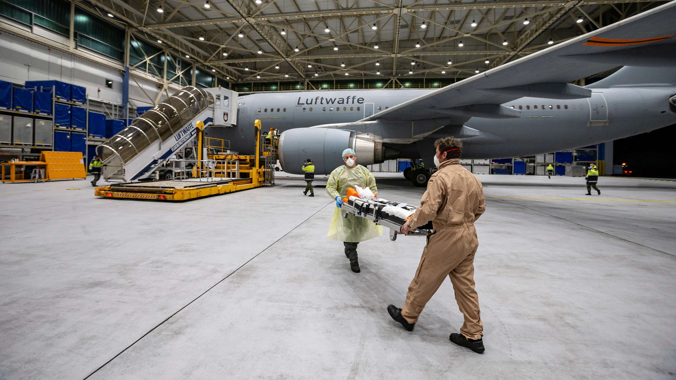 Airbus A310 MedEvac Medical Evacuation — © Bundeswehr/Kevin Schrief