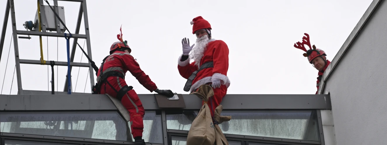 Nikolaus an der Kinderklinik Ulm — © Thomas Heckmann