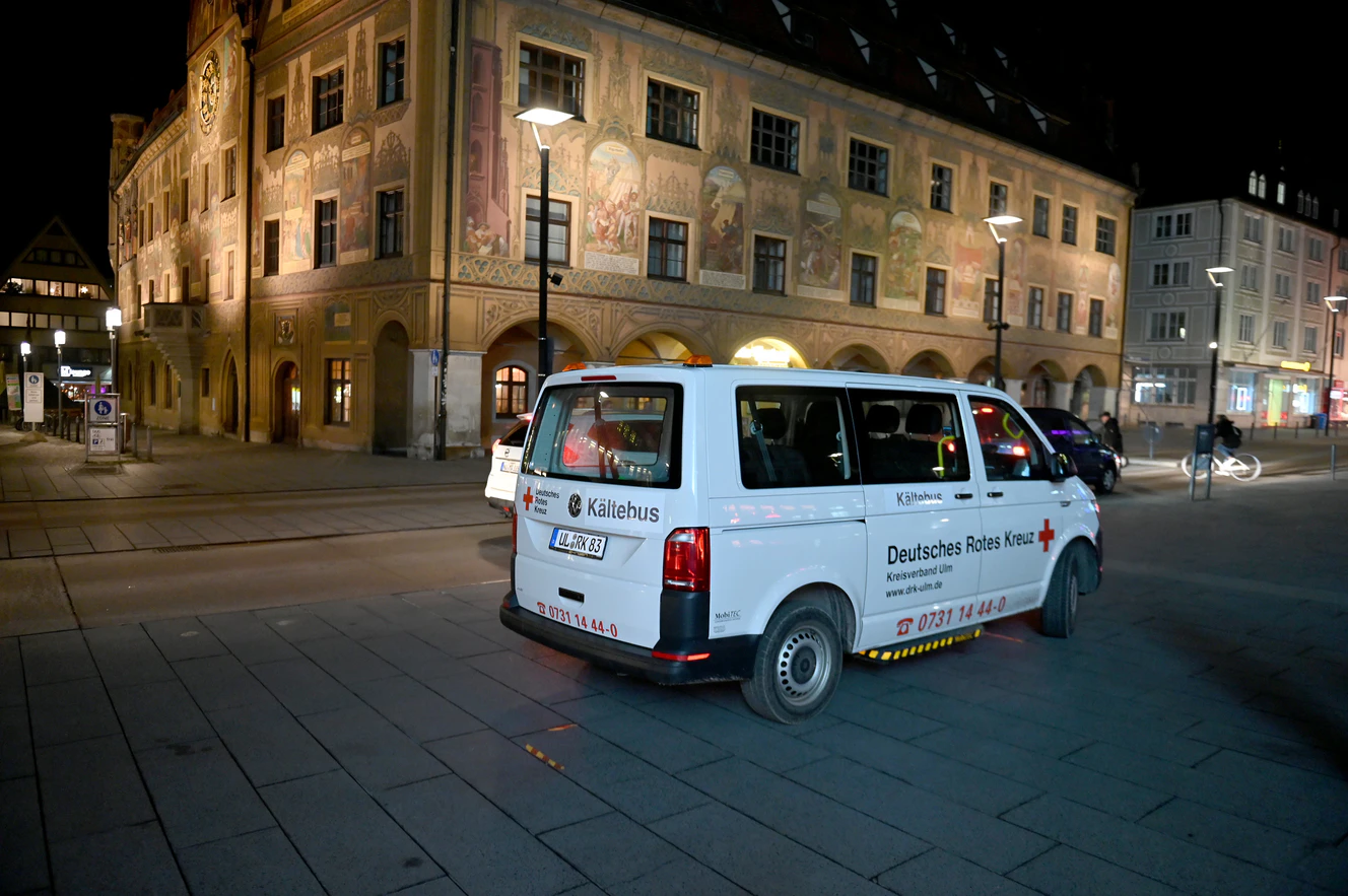 Kältebus betreut Ulmer Obdachlose — © Thomas Heckmann