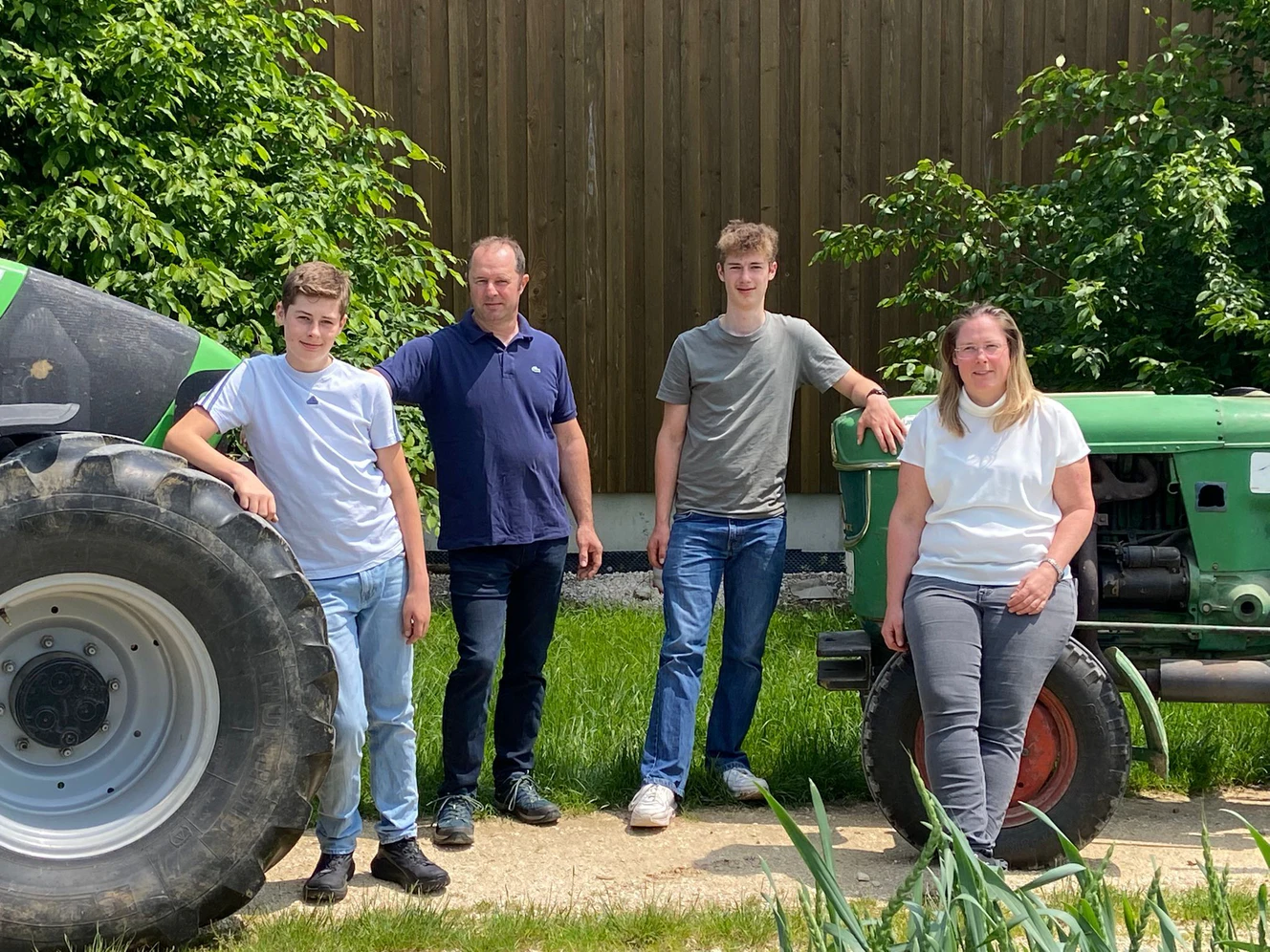 Landwirtschaft: Familie Högerl aus Blaustein-Weidach — © Familie Högerl