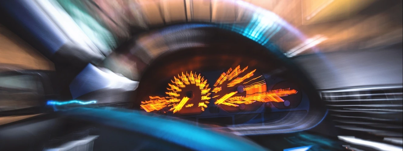 ein betrunkener Autofahrer