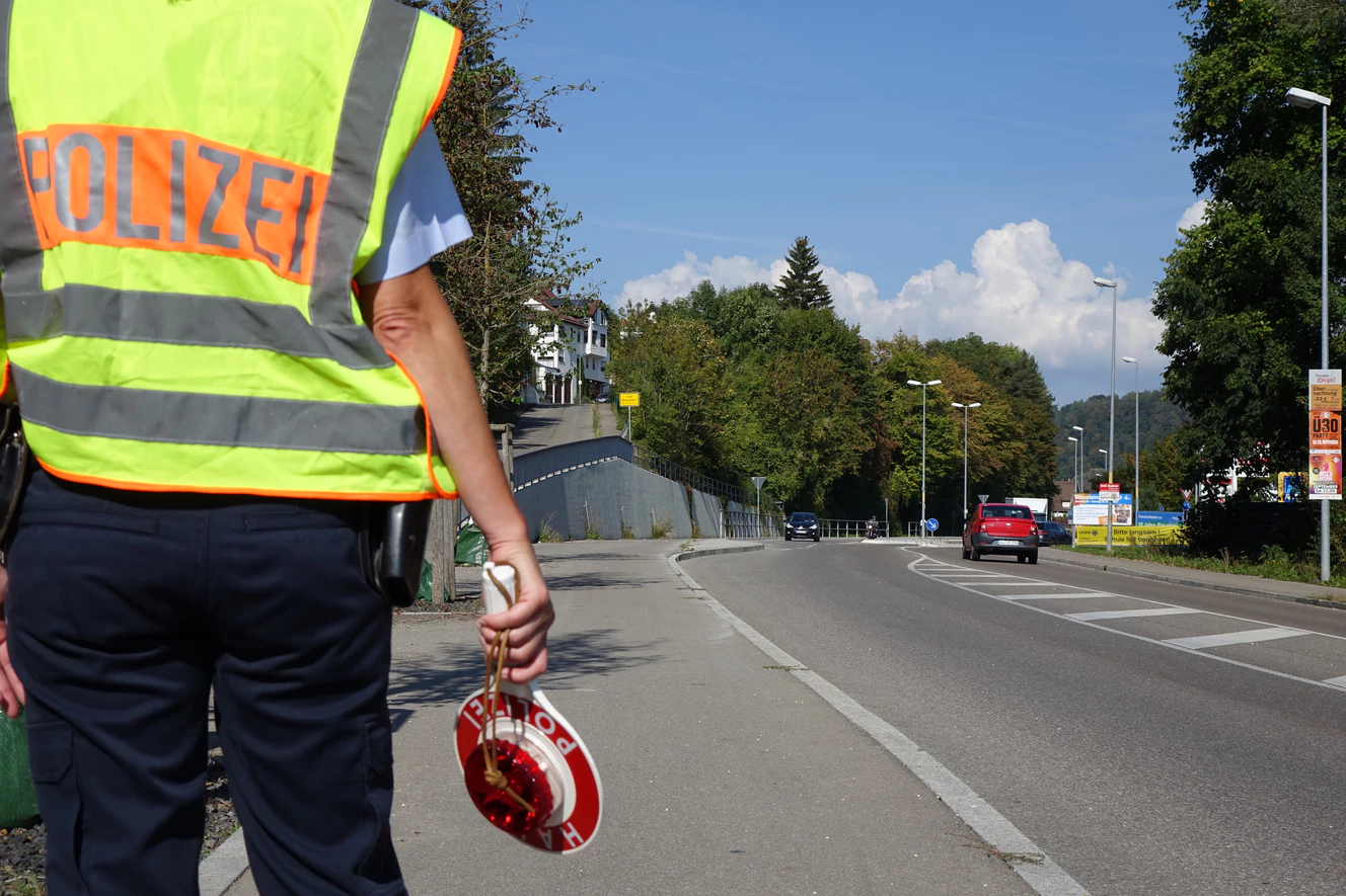 Eine Polizeikontrolle — © Symbolbild