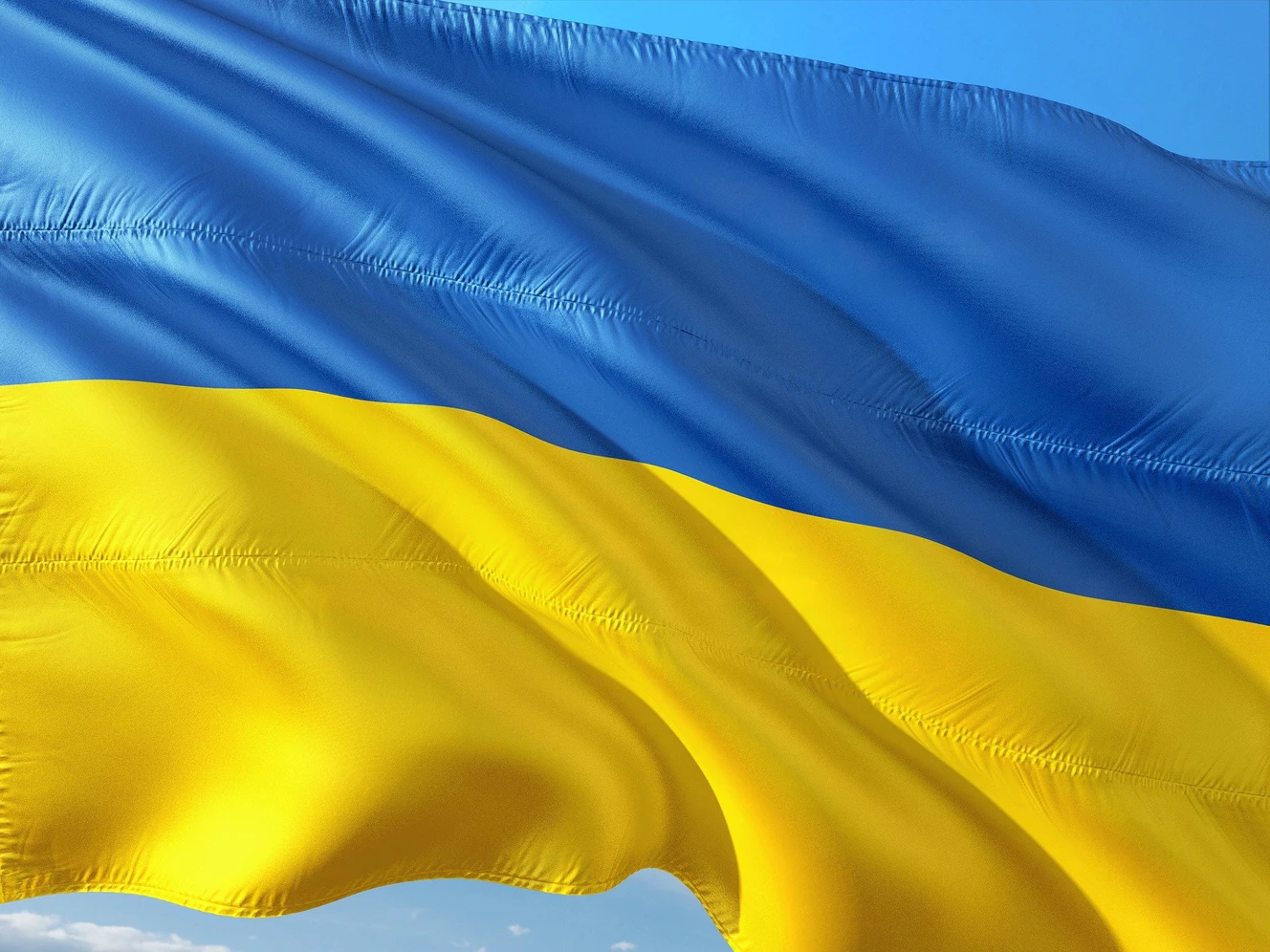 Nationalflagge der Ukraine
