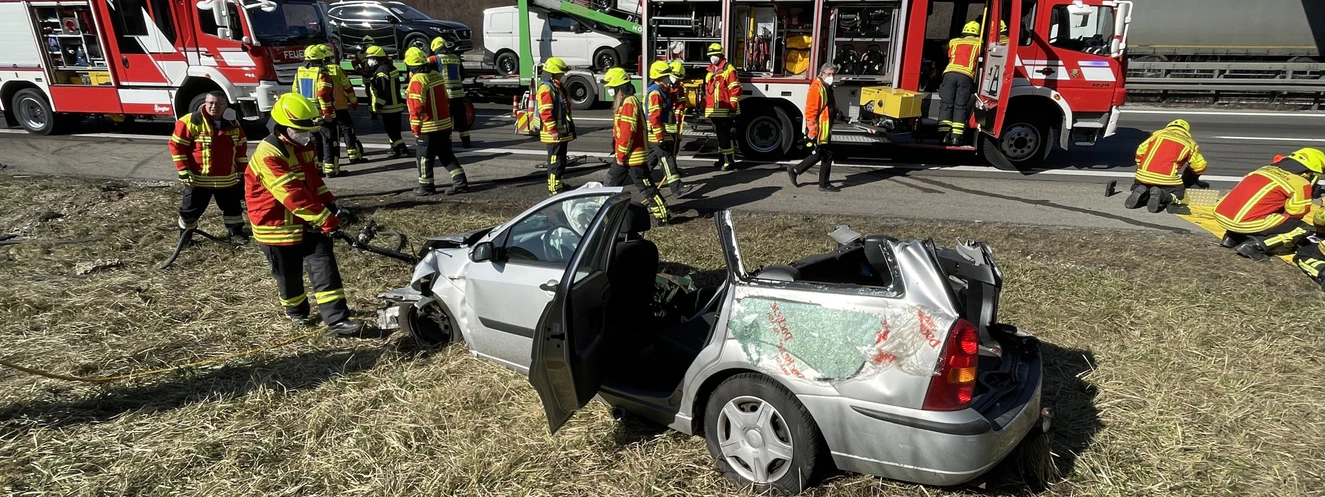 Unfall Oberelchingen — © Thomas Heckmann