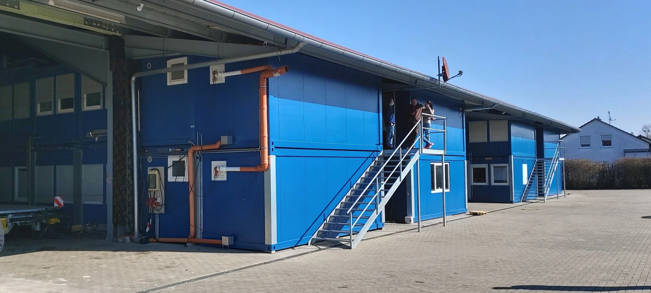Container, Ukraine, Flüchtlinge
