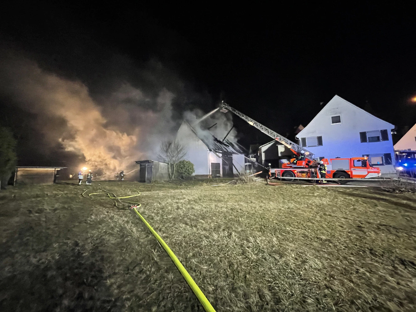 Ulm Brand Bauernhof — © Thomas Heckmann
