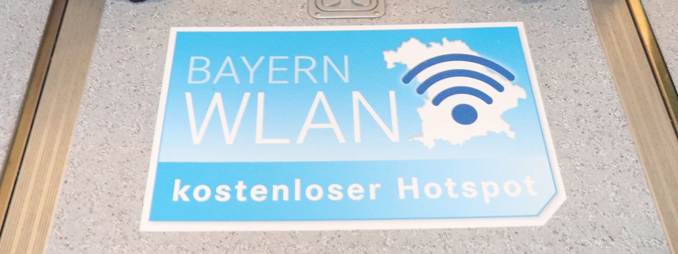 Bayern WLAN — © Jürgen Bigelmayr / Landratsamt Neu-Ulm