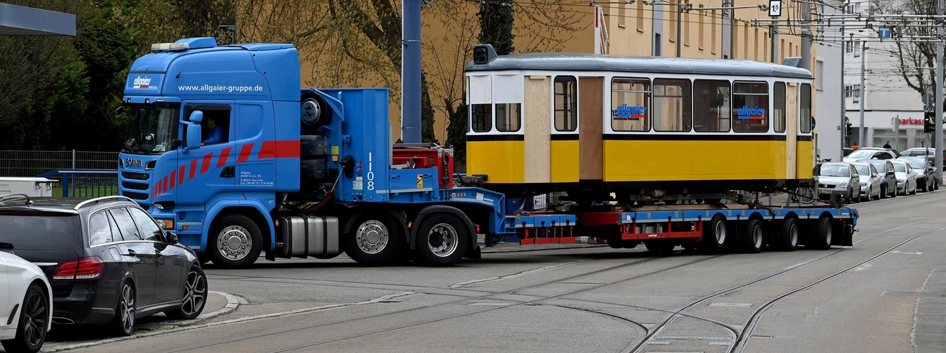 Straßenbahn Beiwagen — © Thomas Heckmann