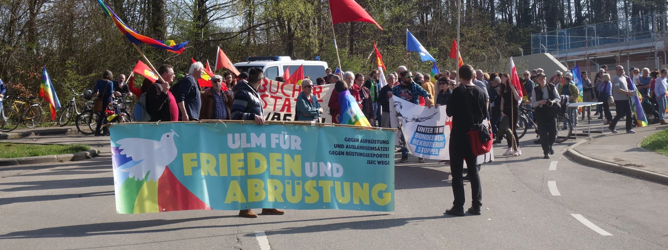 Ulmer Ostermarsch — © friedensbewegt ulm