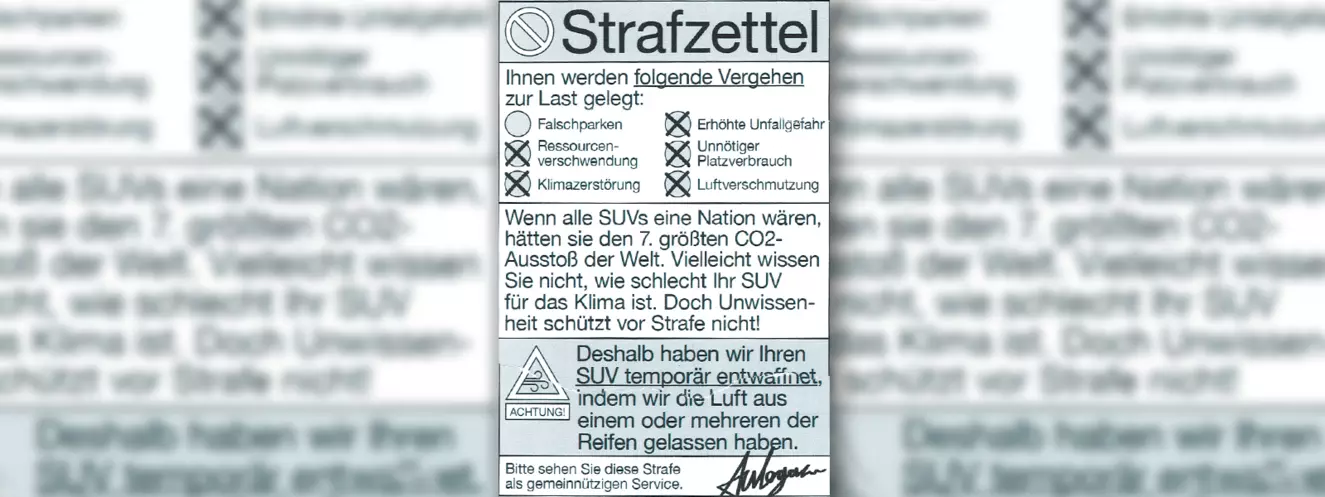 Der Strafzettel