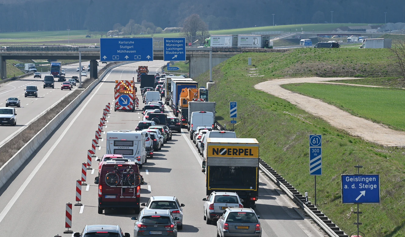 Felssturz A8 — © Thomas Heckmann