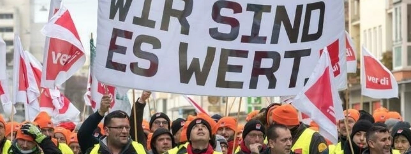Verdi Streik  — © DPA