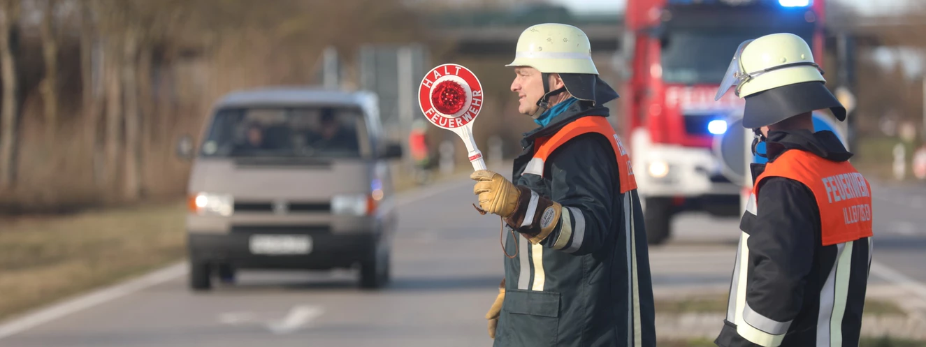 Tödlicher Verkehrsunfall bei Jedesheim — © Ralf Zwiebler