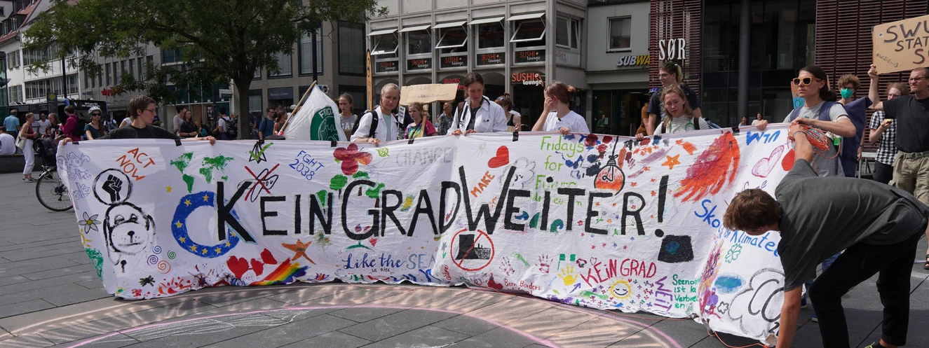 Umwelt, Friday for Future, Klimastreik, Ulm, Rathaus