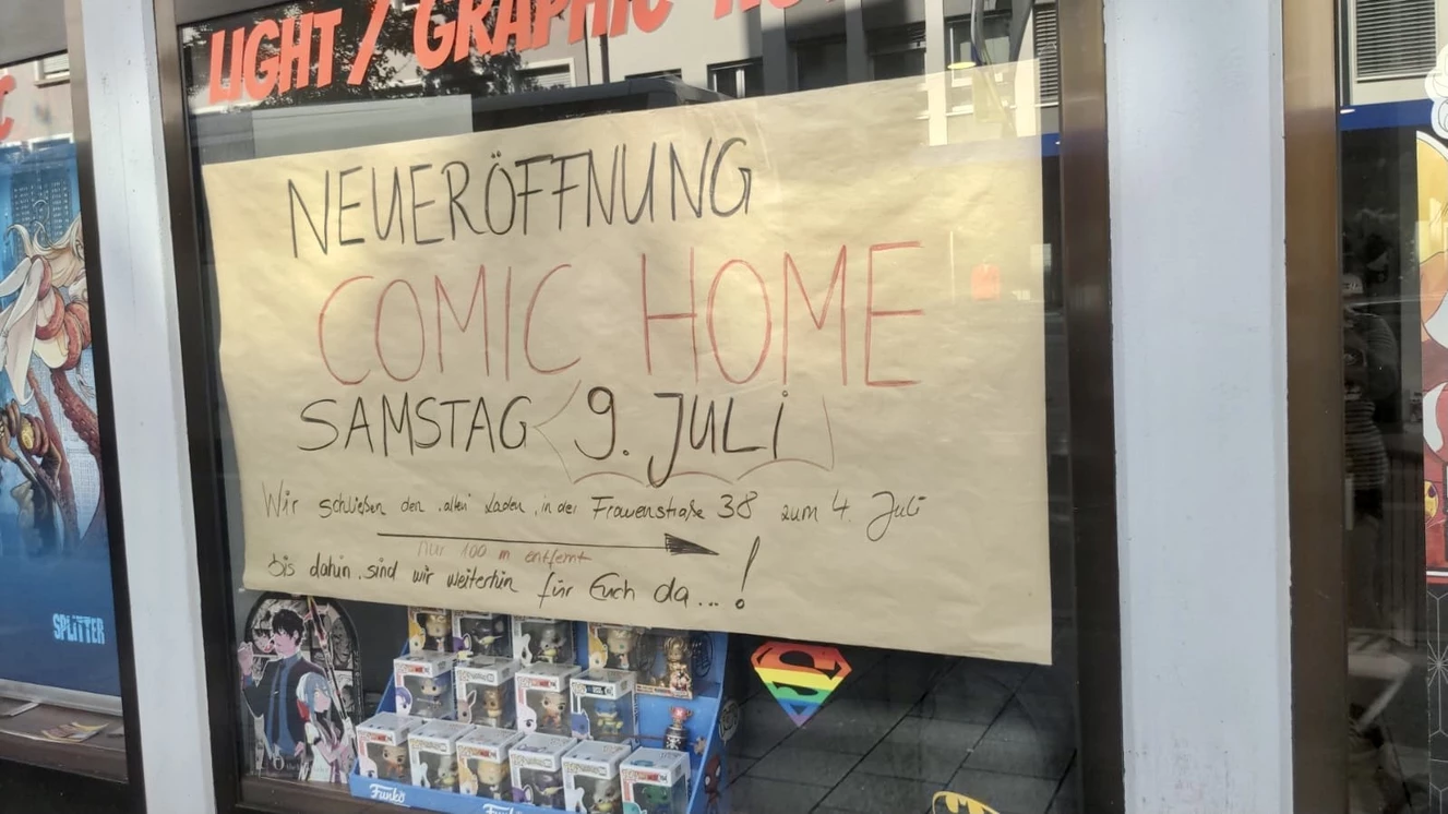 Comic Home Ulm zieht um