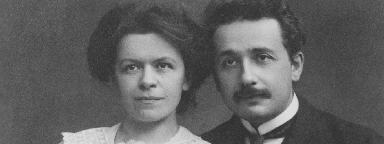 Mileva Maric-Einstein und Albert Einstein, 1912 — © privat