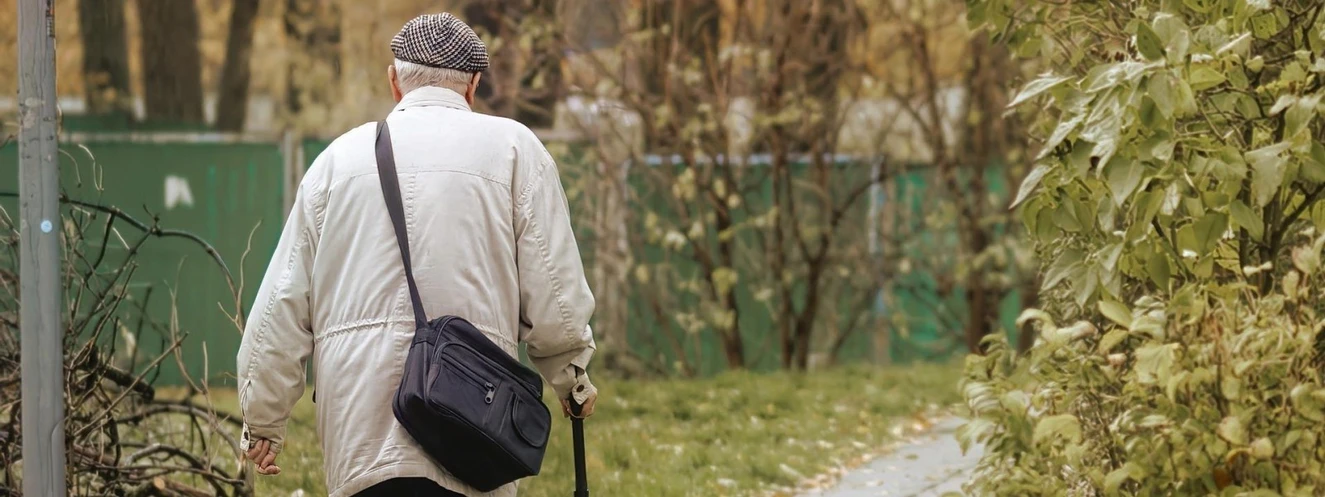 Senior Spaziergang