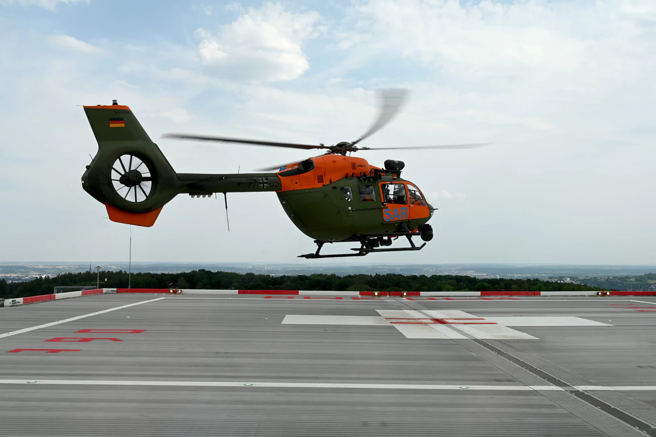 Rettungshubschrauber BwK — © Thomas Heckmann