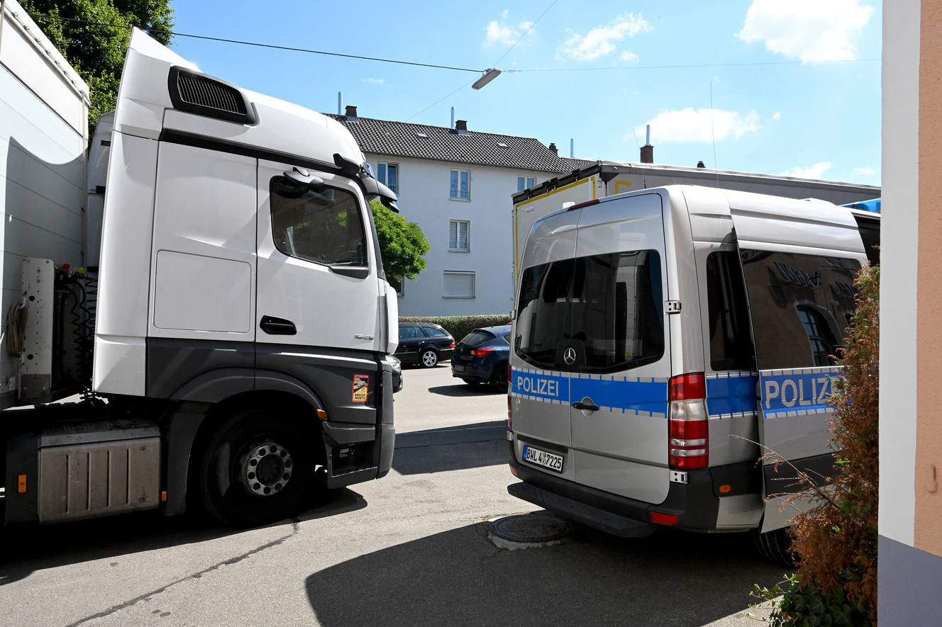 Ulm - Polizei kontrolliert Durchfahrverbot — © Thomas Heckmann