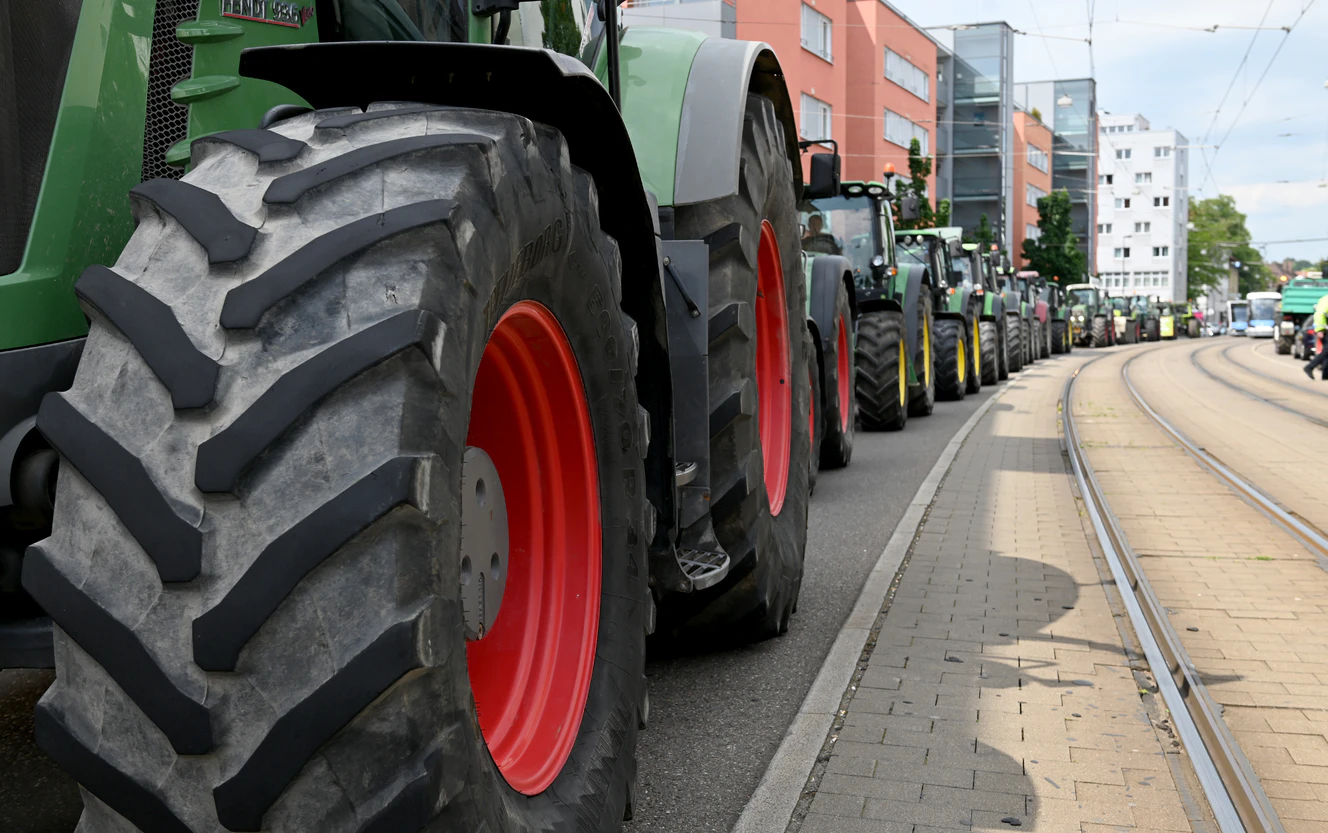 Bauernprotest in Ulm — © Thomas Heckmann