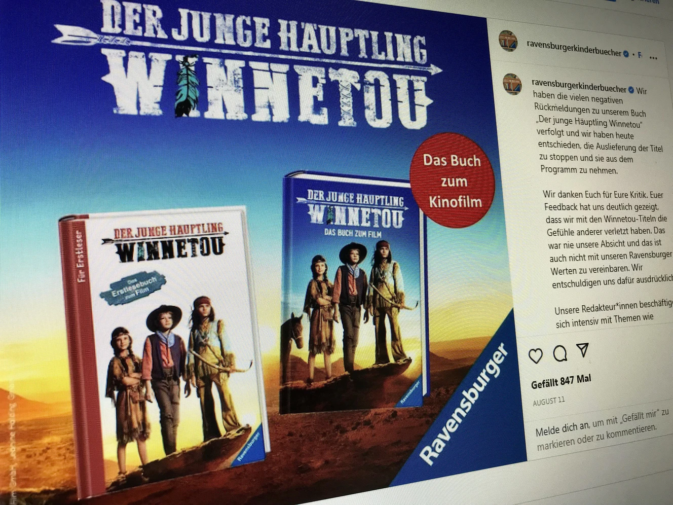 Winnetou, Ravensburger