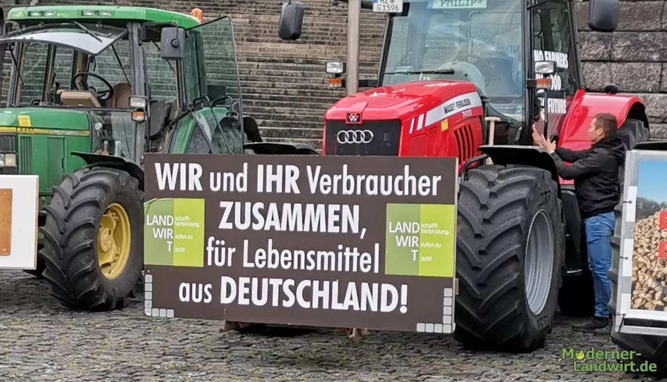 Moderner Landwirt, Bauernprotest — © Moderner Landwirt