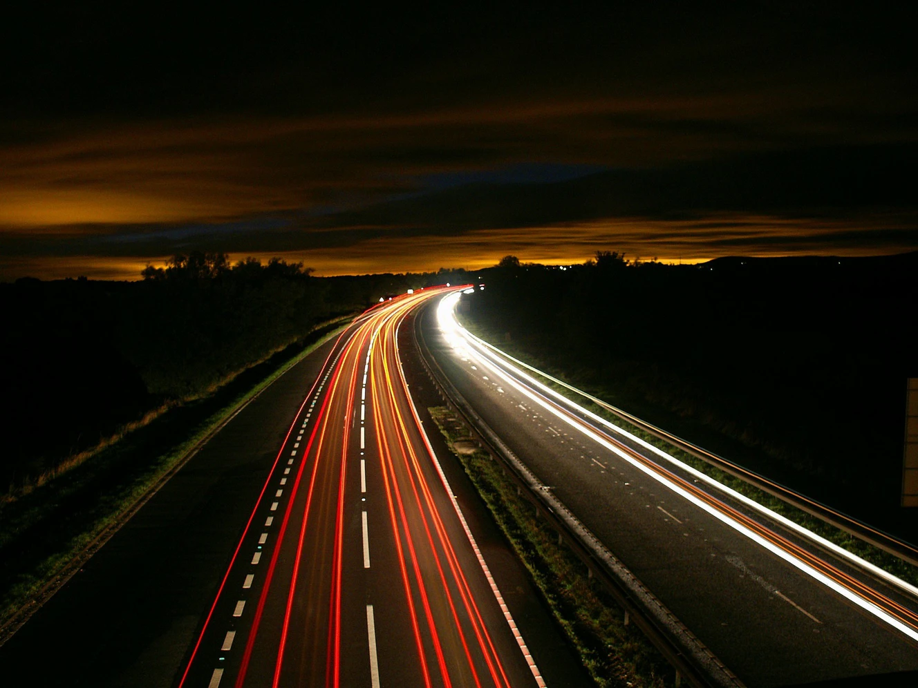 Eine Autobahn