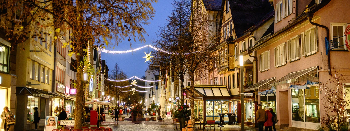 Weihnachtsbeleuchtung, Weihnachten, Heidenheim — © Oliver Vogel