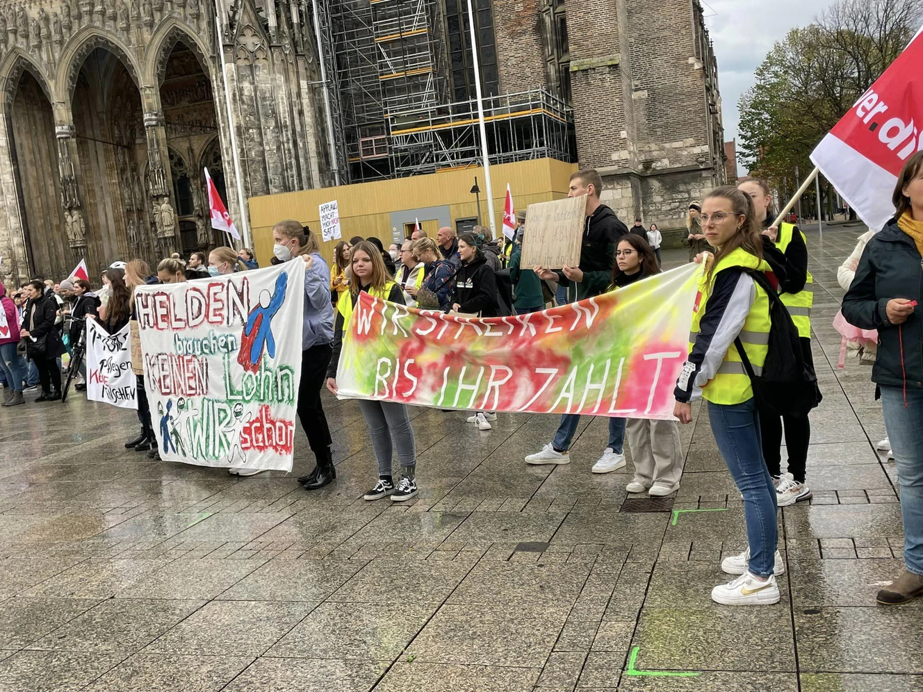 Warnstreik Uniklinik Ulm — © privat
