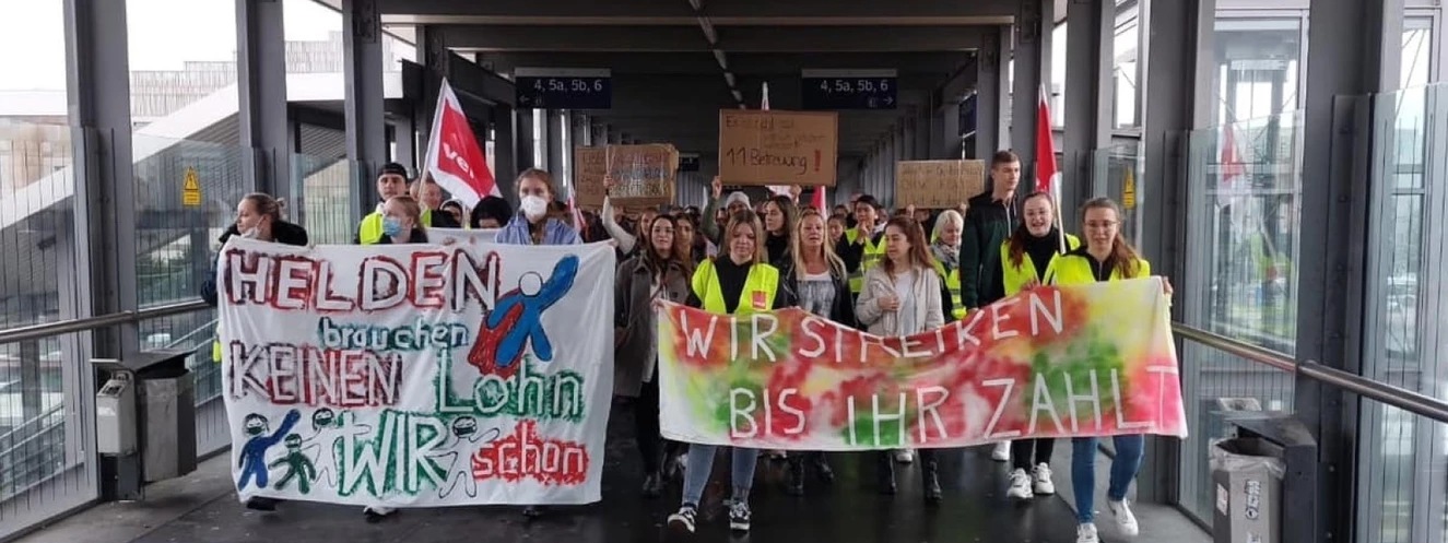 Warnstreik Uniklinik Ulm — © privat