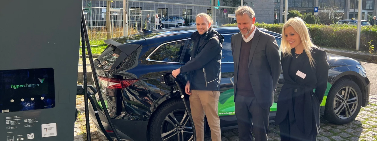 Ladesäule, Tim von Winning, E-Auto
