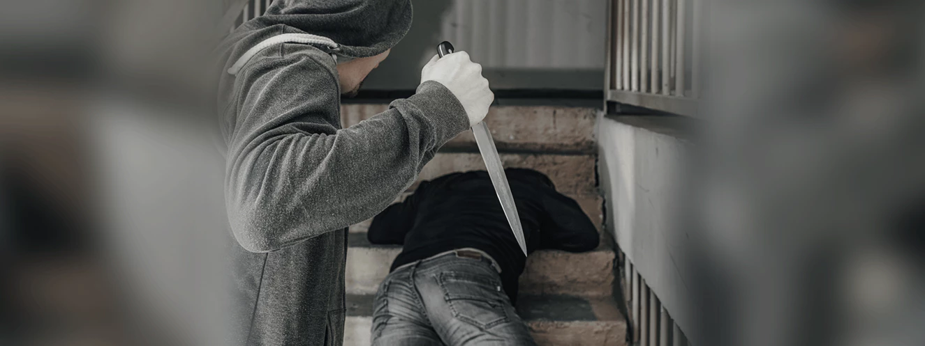 Angriff mit Messer