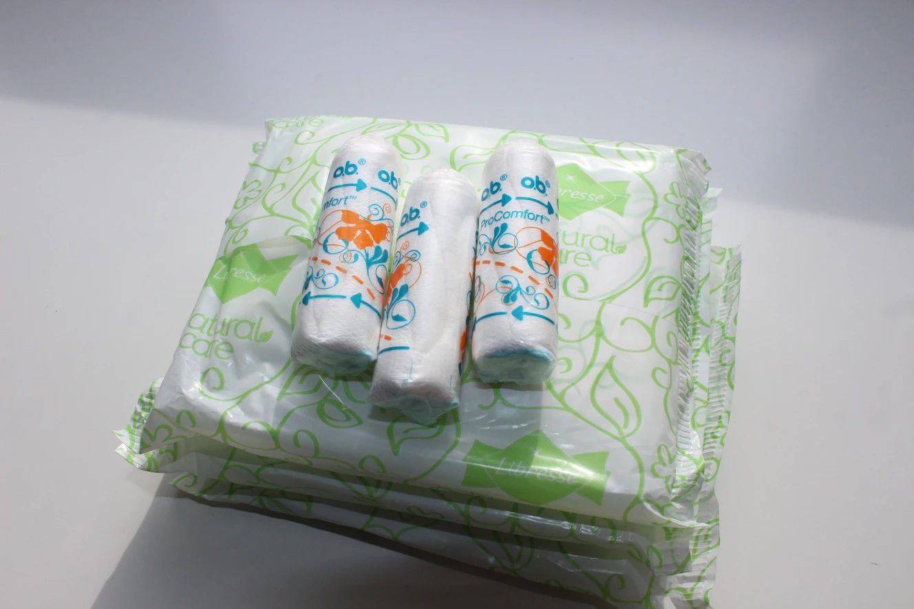 Menstruation, Binde, Tampon