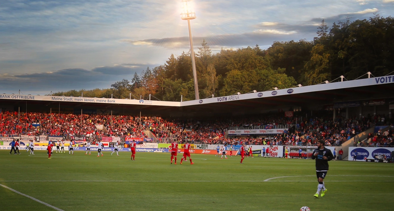 Die Voitharena in Heidenheim — © FC Heidenheim