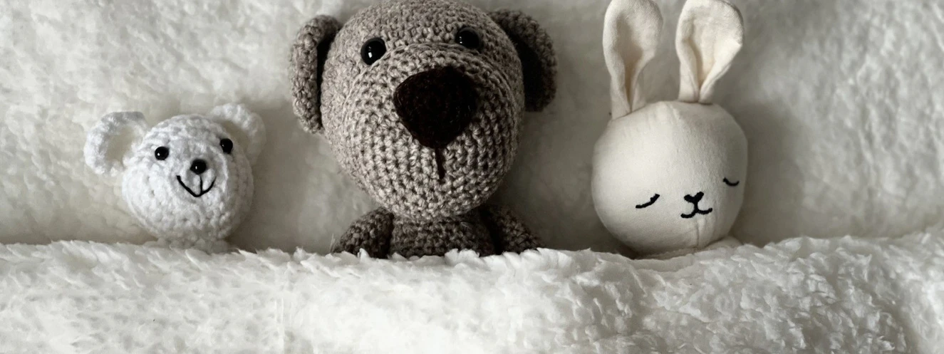 Kuscheldecke, Kuscheltiere