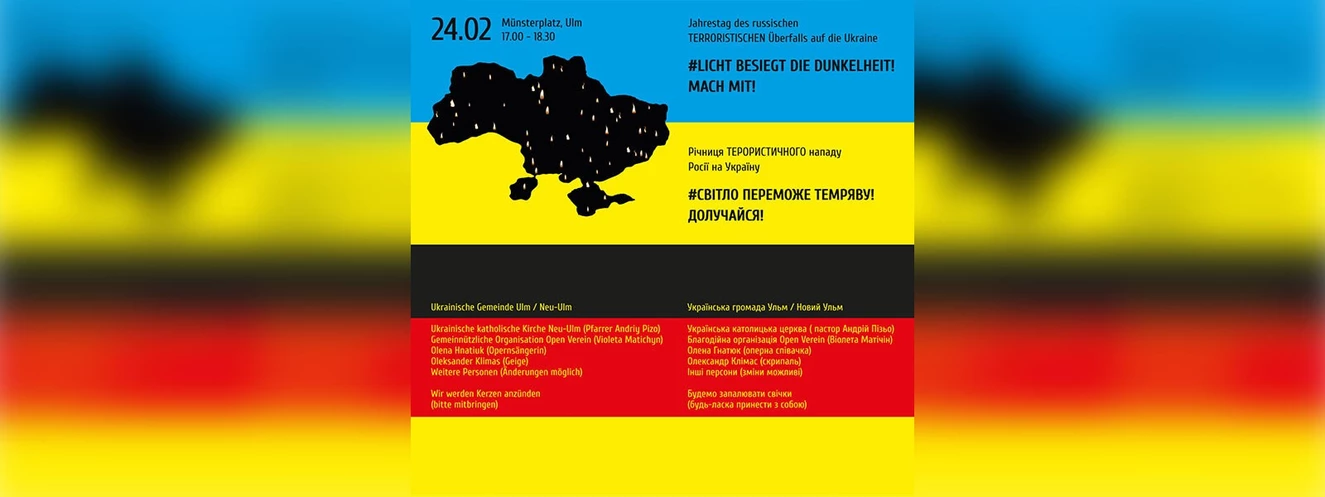 Ukraine gedenkfeier