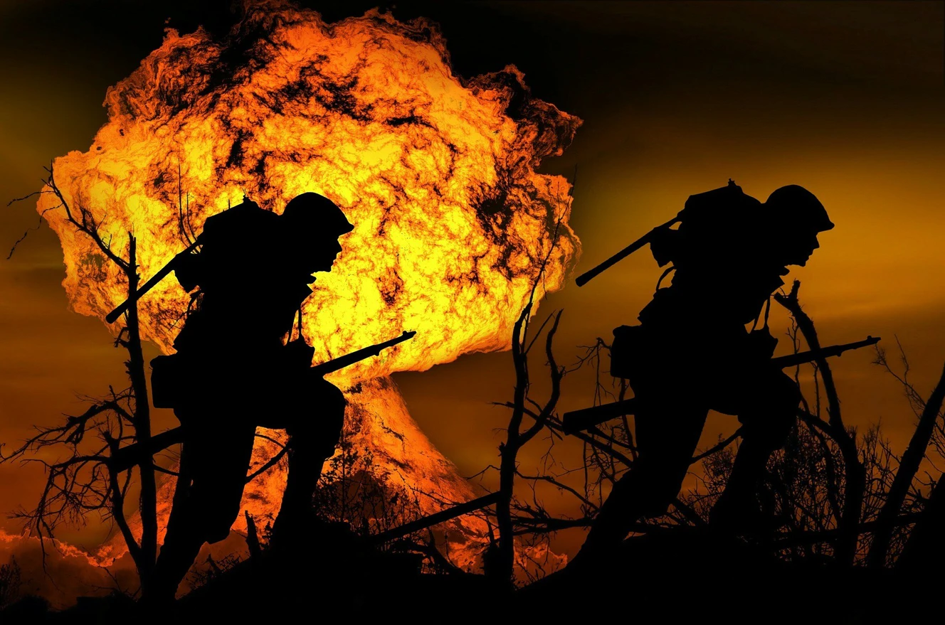 Krieg, Terror, Explosion — © Symbolbild