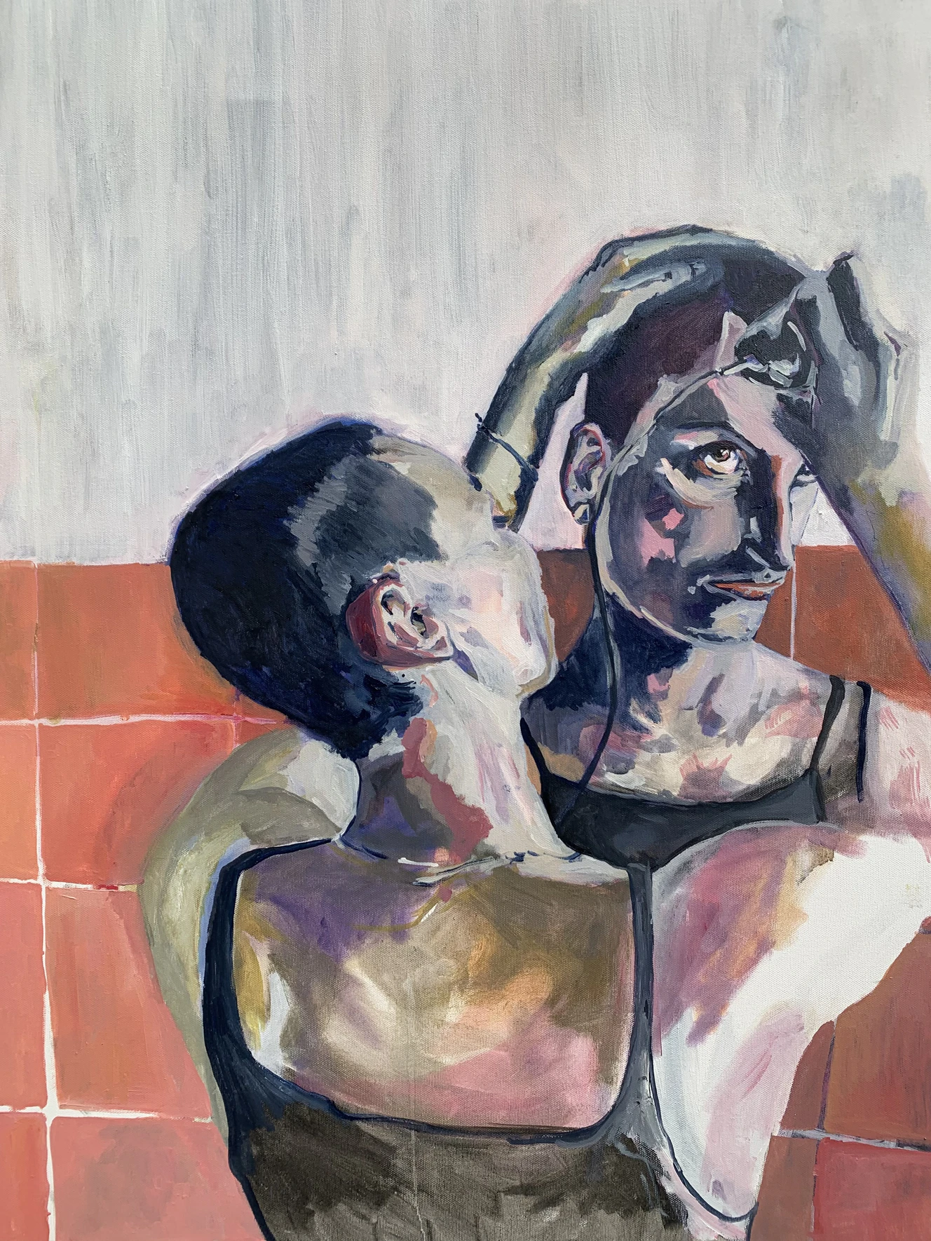 In der Biberacher Stadtbierhalle sind unterschiedliche Kunstwerke zum Thema „Heimat“ zu sehen, unter anderem von Hannah Held. — © Hannah Held