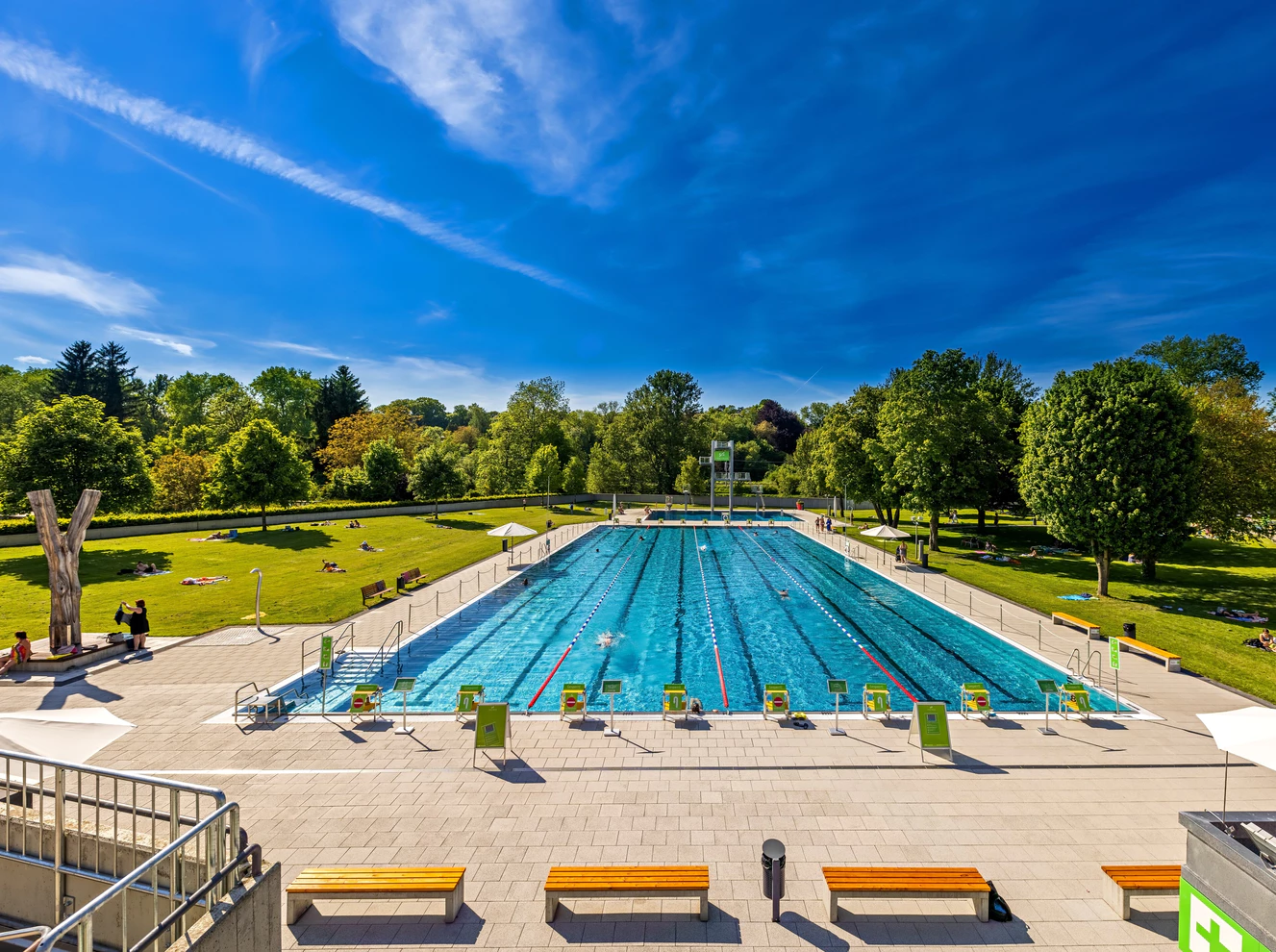 Donaubad Freibad — © Donaubad