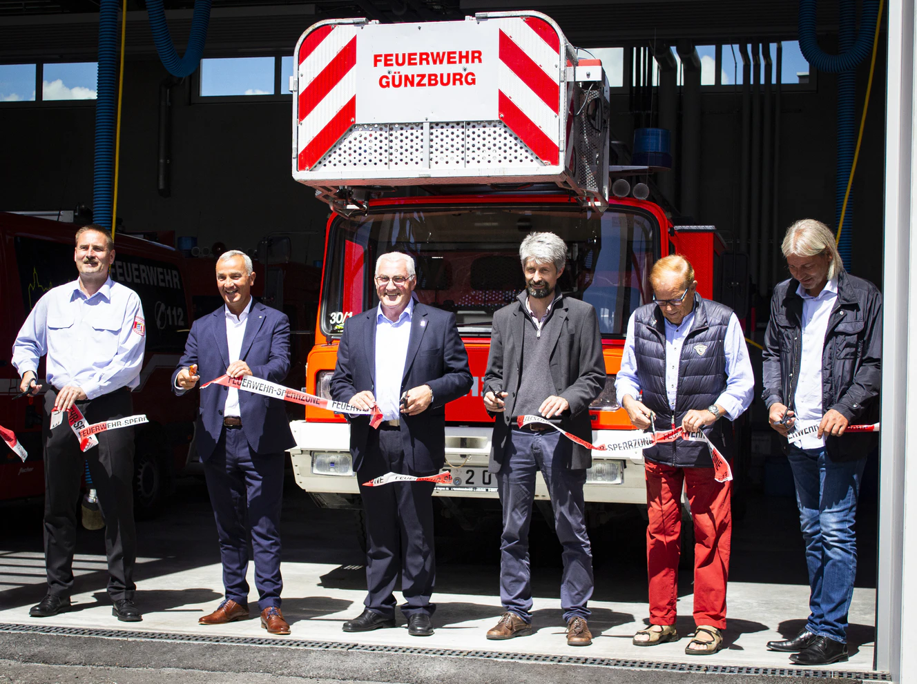 Das neue Feuerwehrgebäude in Günzburg