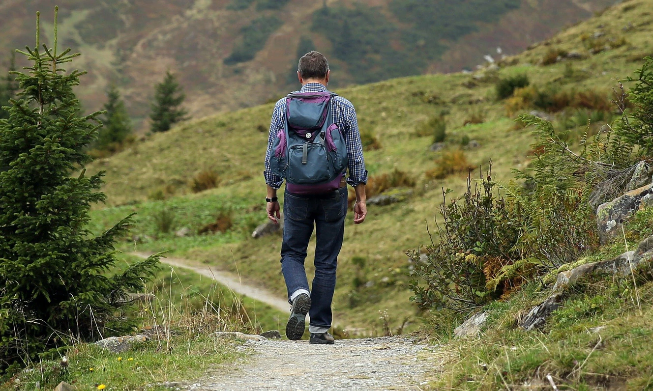 Ein Wanderer